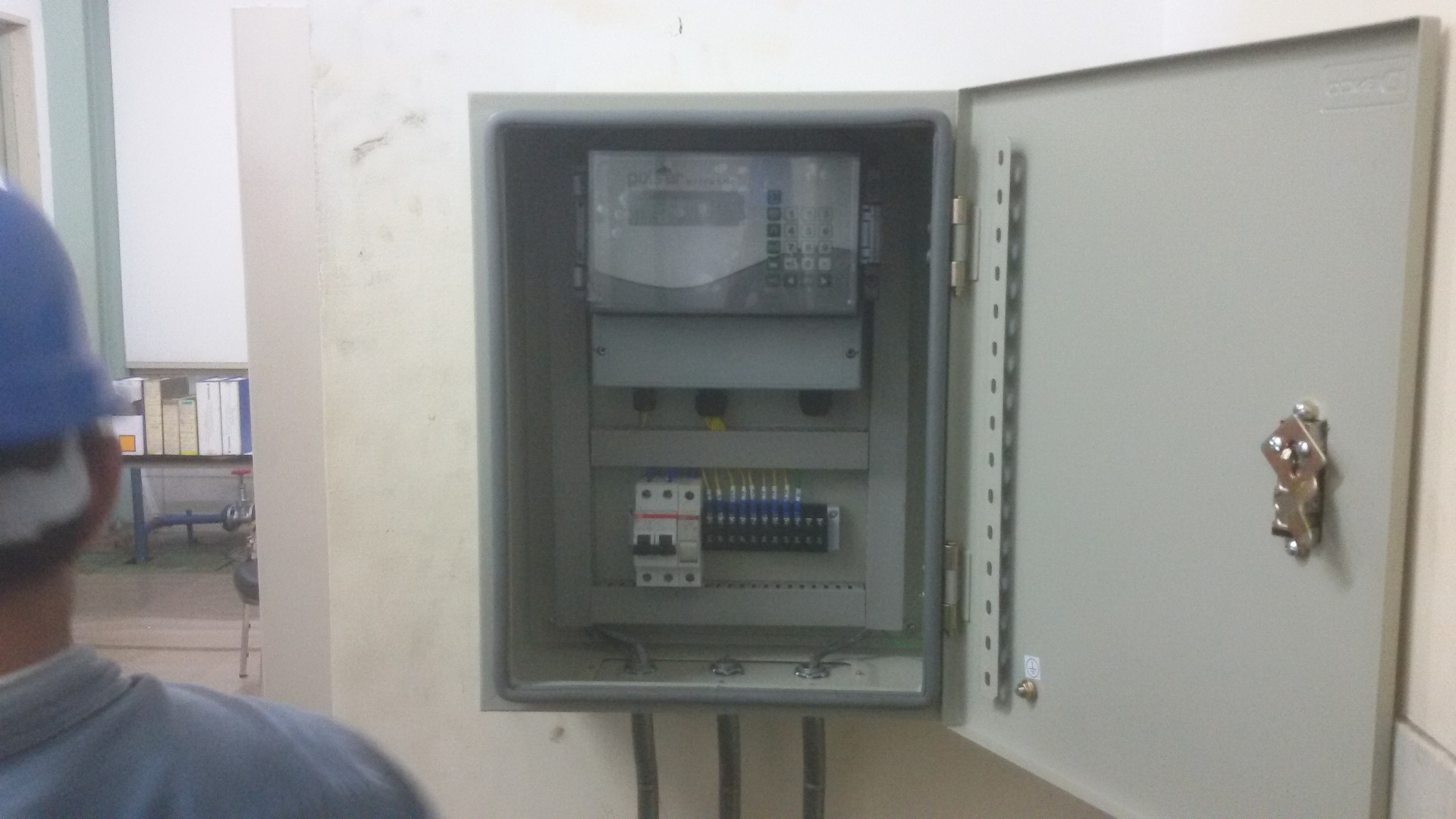 河流水位监测应用图片