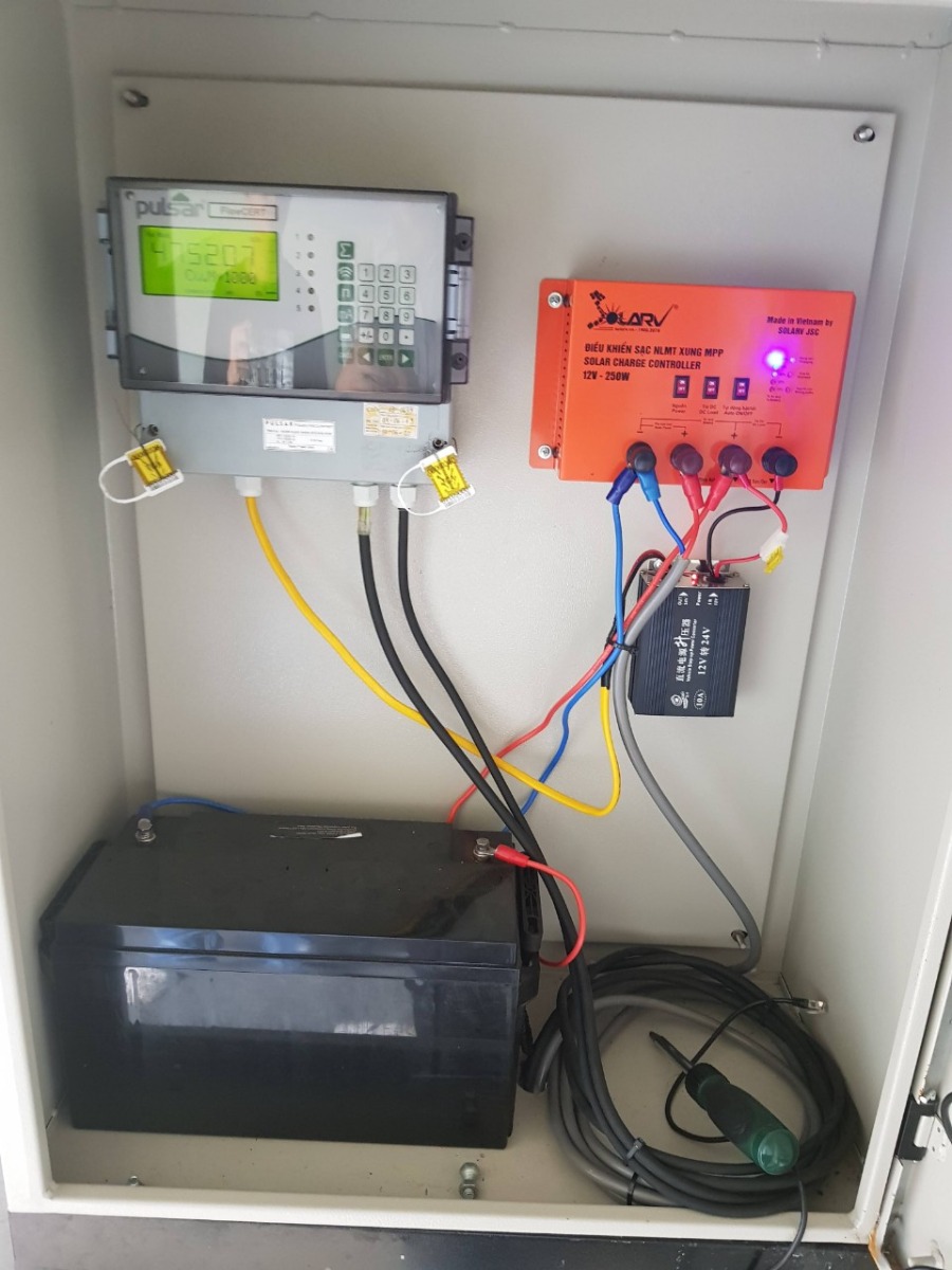FlowCERT wall mount unit in a panel