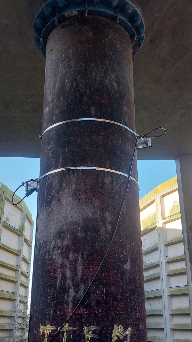 TTFM Sensors on a Pipe