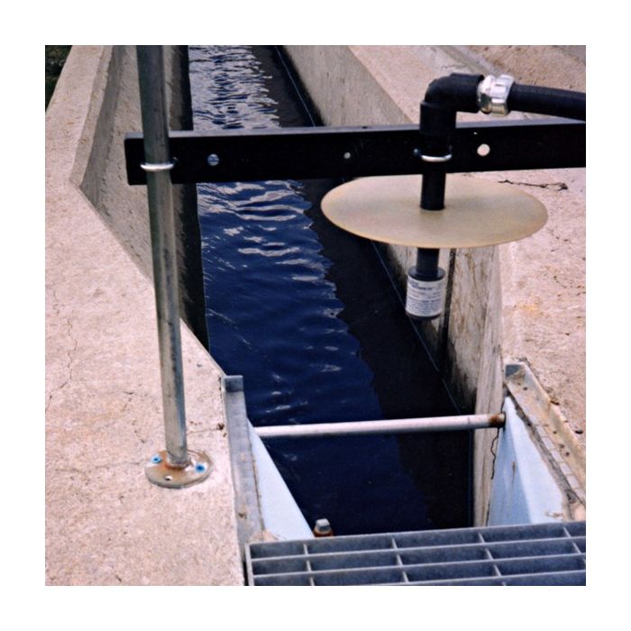 Greyline Legacy sensor with Sensor Mounting stand and sun screen