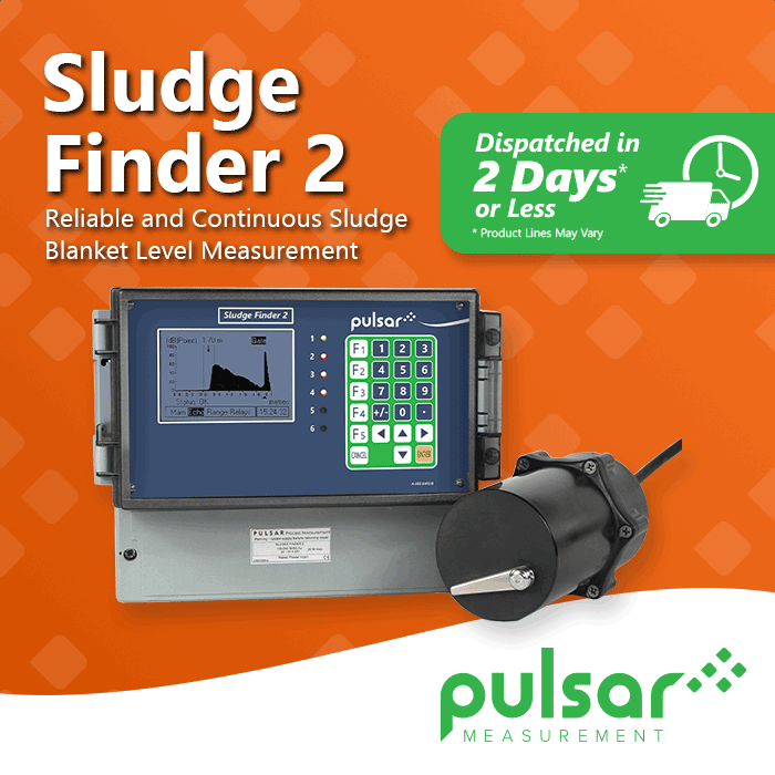 Sludge blanket control with the Viper Transducer and The Sludge Finder 2 both products dispatch together in 2 days of less!