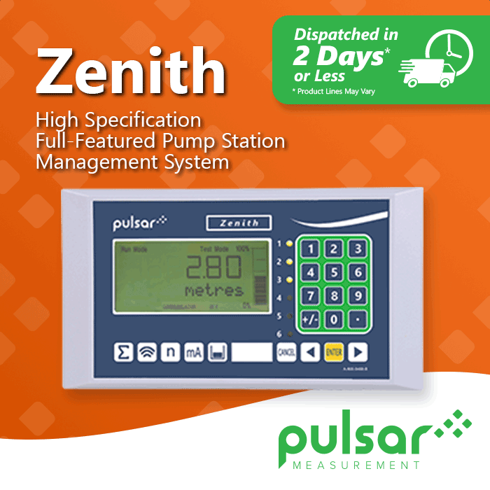 Pulsar Measurement Zenith Controller now dispatched in 2 days or less. 