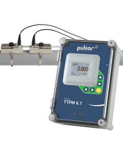 Non-contacting pipe flow measurement with the TTFM 6.1 and SE16B transducers from Pulsar Measurement