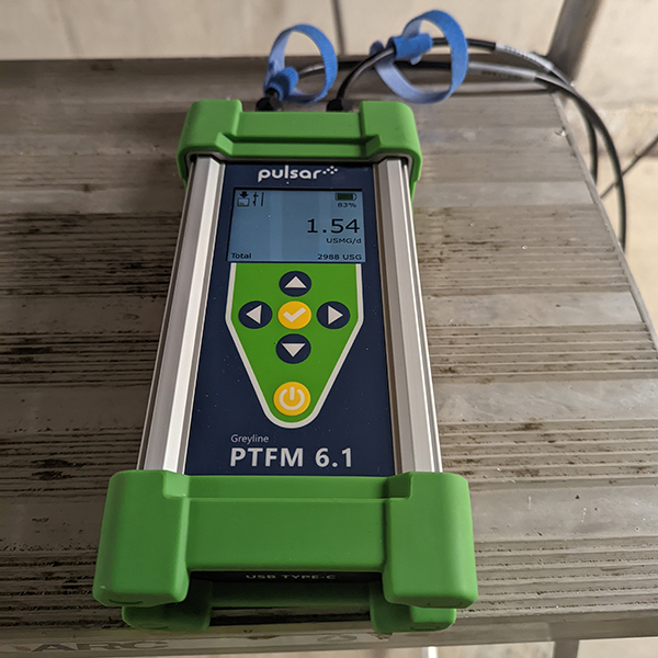 PTFM 6.1 Portable Transit-Time Flow Meter