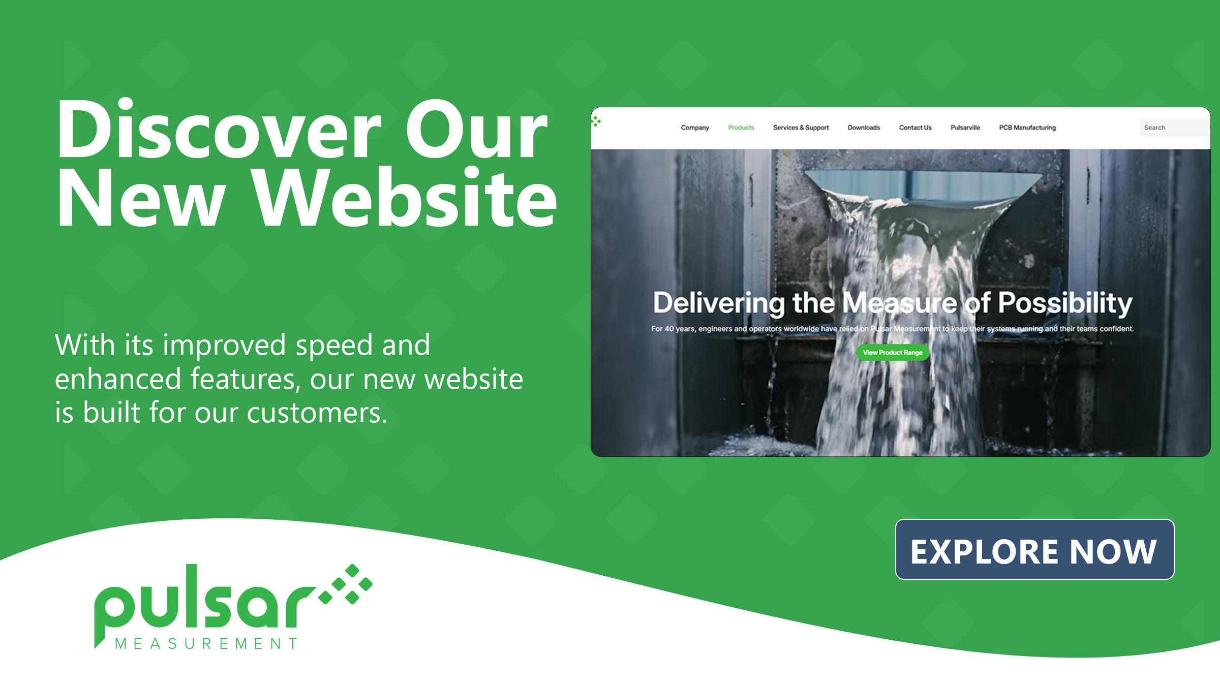 Pulsar Measurement Launch New Website 