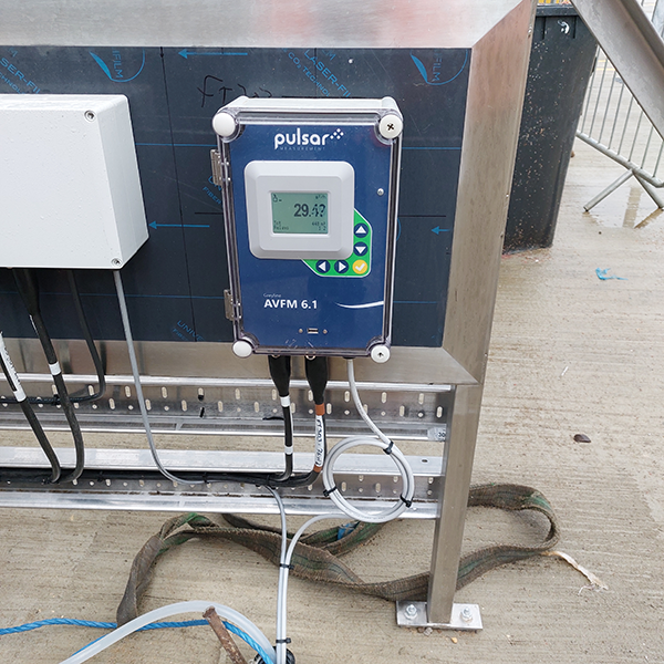 AVFM 6.1 Electronics Enclosure Mounted on a Viewing Board