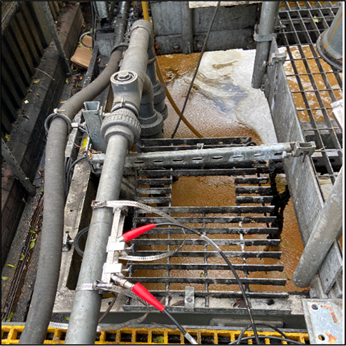 TTFM transducers at an Olive oil production facility